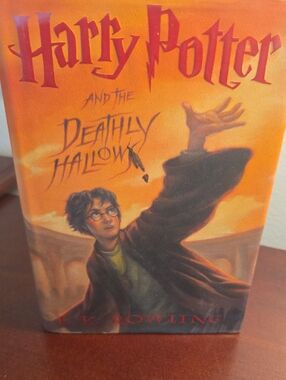 Harry Potter and the Deathly Hallows - Orange Hardcover